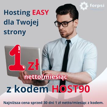 hosting easy za 1 zloty z kodem host