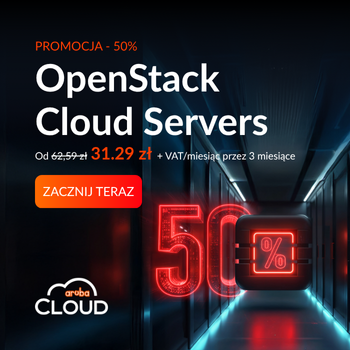 Promocja na OpenStack Cloud Servers