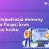 Rejestracja domeny w forpsi krok po kroku